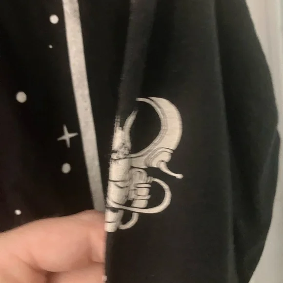 Eighty Eight urban wear brand long sleeve nasa graphic logo shirt size large - Picture 6 of 12